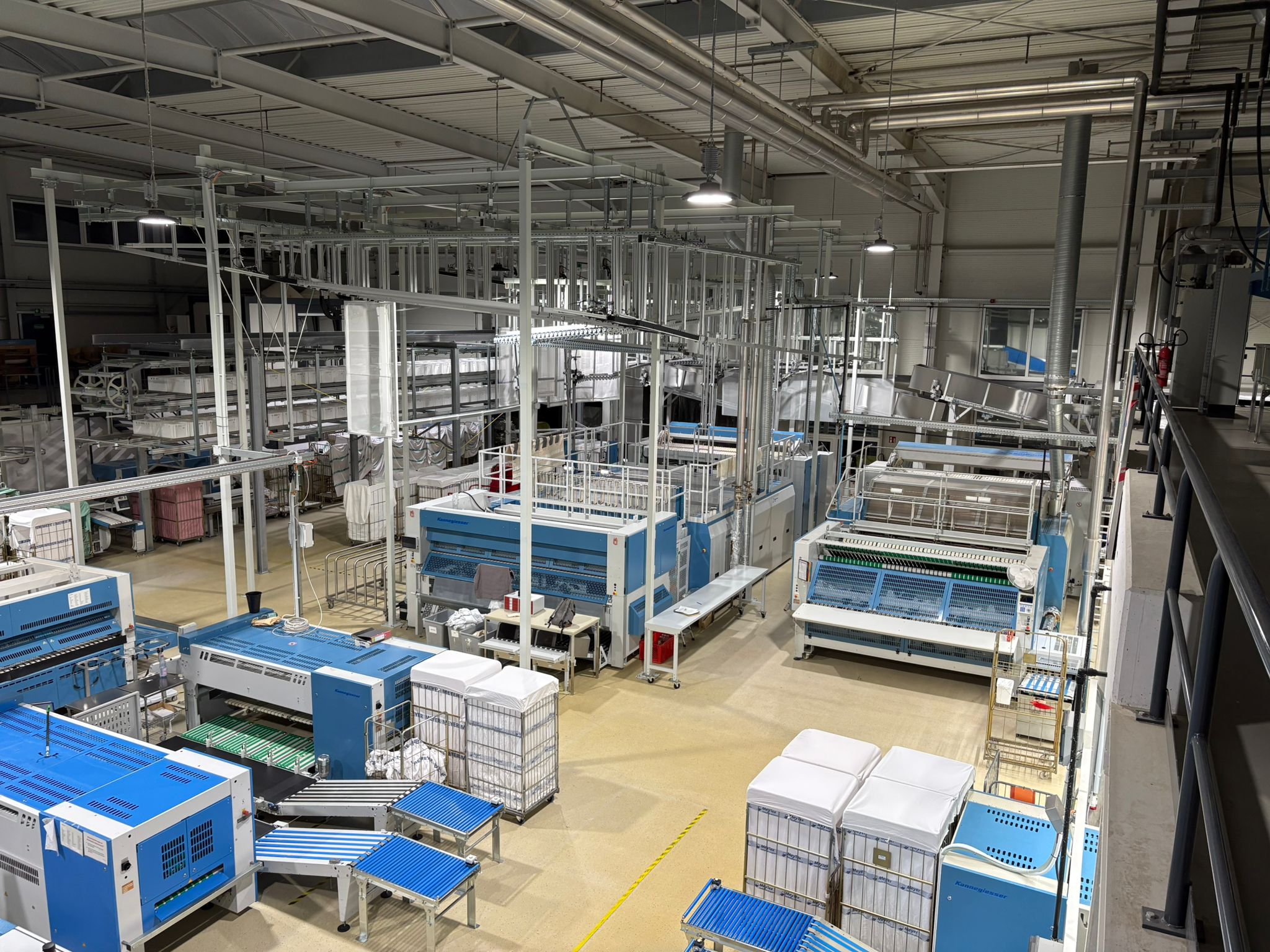 Wäscherei Meyer Bad Iburg nach großem Umbau